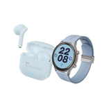 Smartwatch Techmade - DYNAMIC 2 - Bundle Pack con Auricolari - Celeste