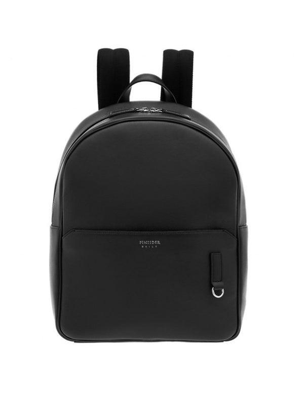 Zaino Pineider Daily 23 in Pelle Liscia Nera