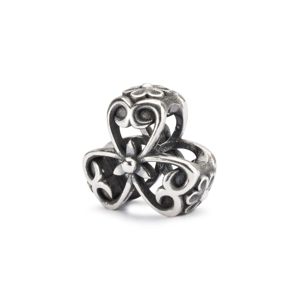Beads Trollbeads - Trifoglio Portafortuna