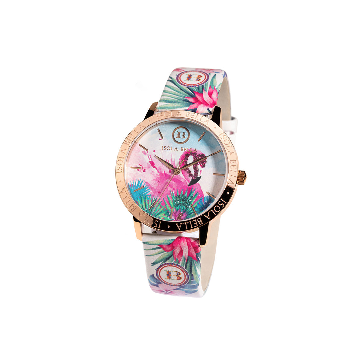 Orologio Isola Bella - Fenicottero