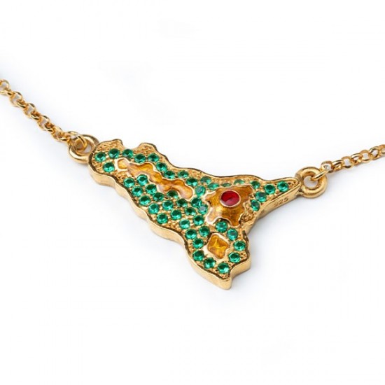 Collana Isola Bella - Lapilli - Sicilia - Patanegioielli