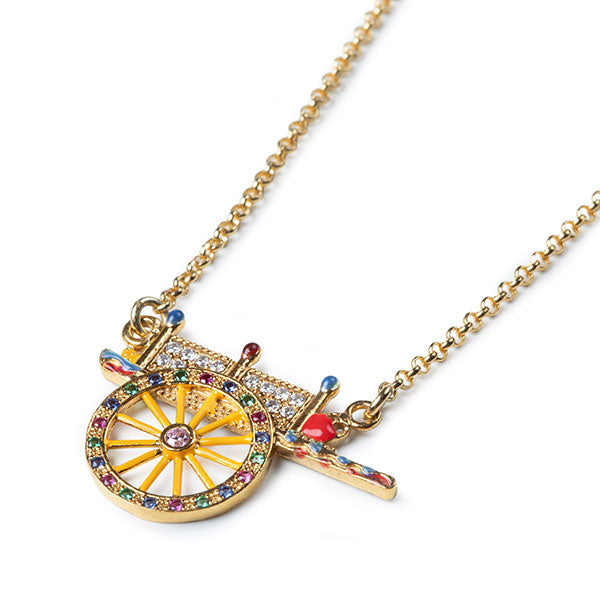 Collana Isola Bella - Lapilli - Carretto - Patanegioielli