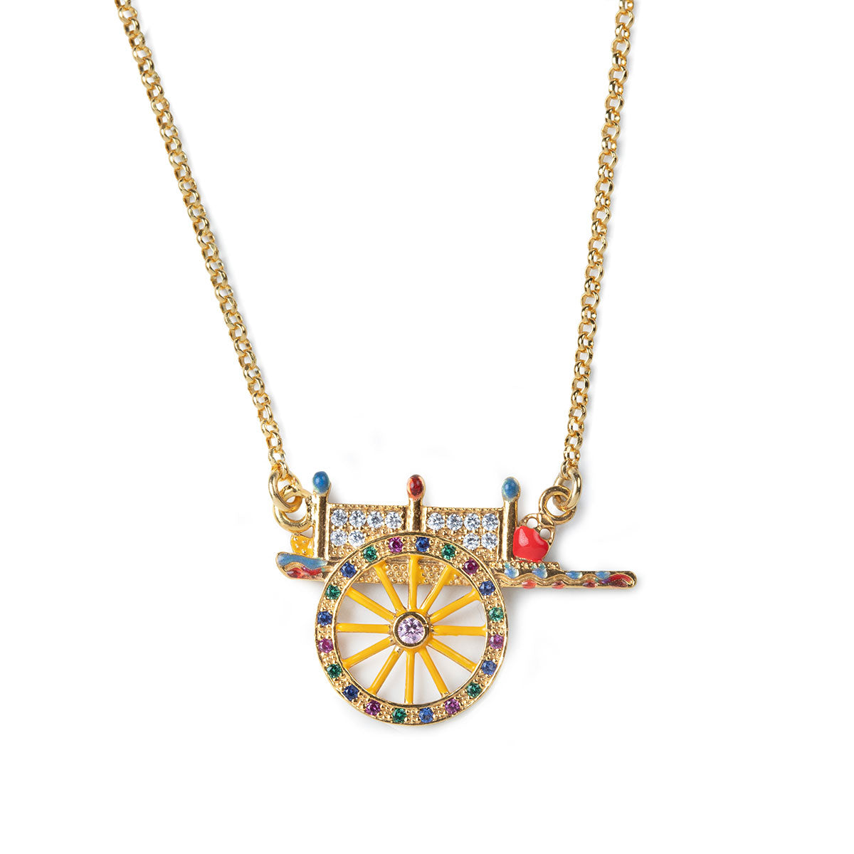 Collana Isola Bella - Lapilli - Carretto - Patanegioielli