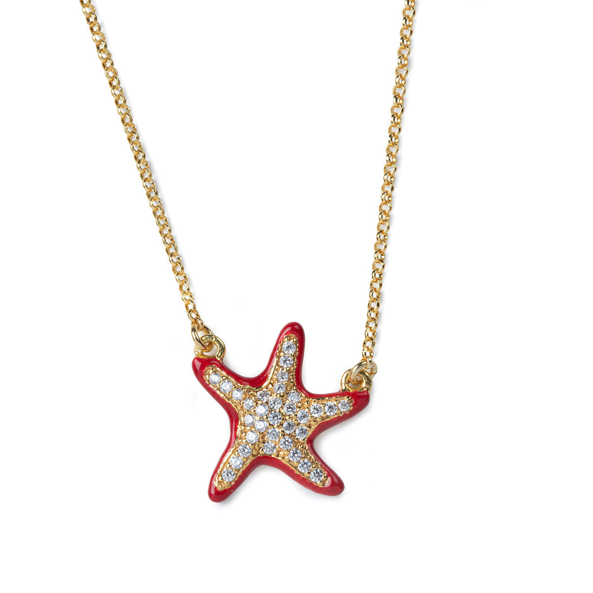 Collana Isola Bella - Lapilli - Stella Marina - Patanegioielli