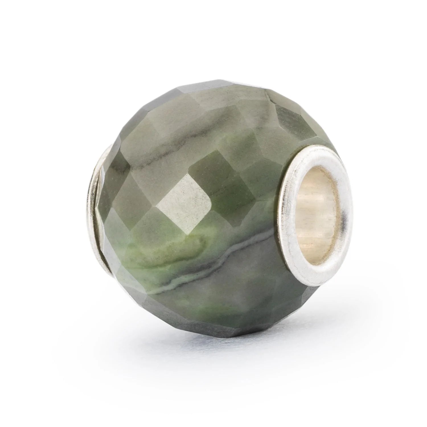 Calcite Verde Rotonda Sfaccettata - Patanegioielli
