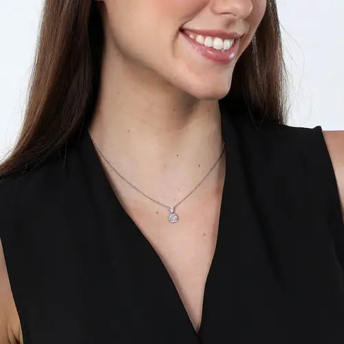 COLLANA MORELLATO TESORI IN ARGENTO - SAIW109 indossata