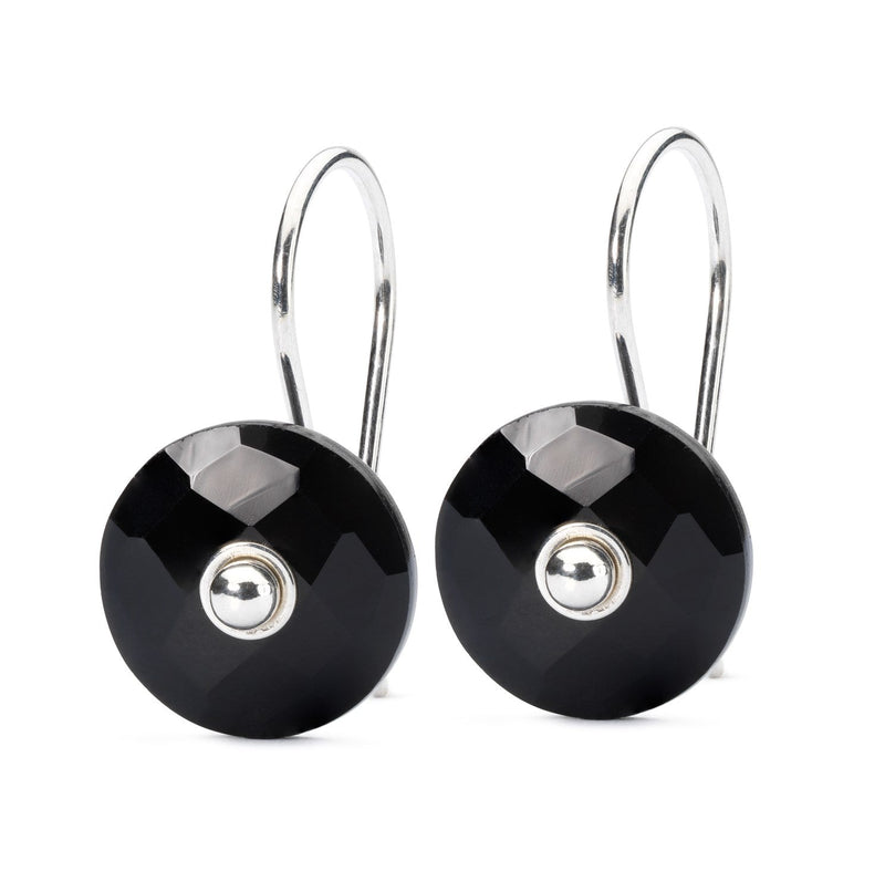 Trollbeads Orecchini Onice Nero