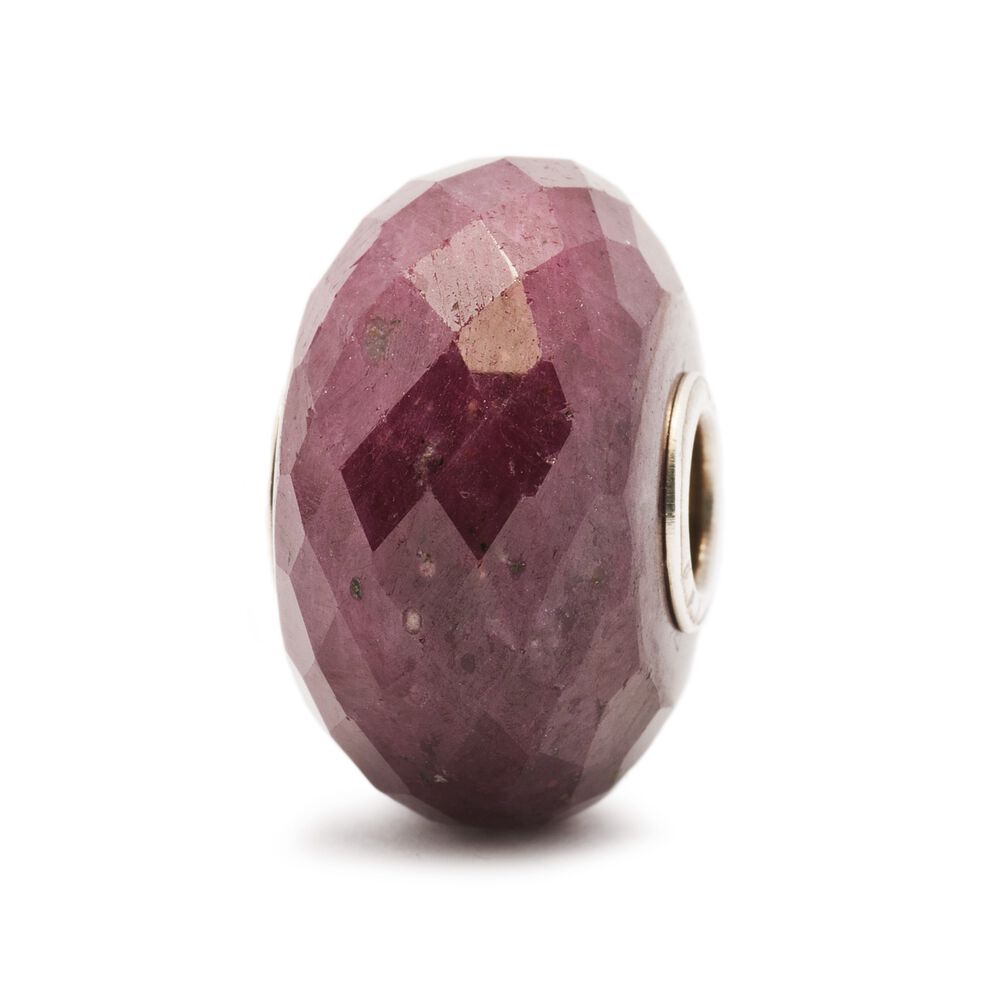 Beads Trollbeads - Rubino dal Cuore Argento