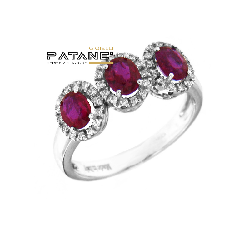 Trilogy rubini sales e diamanti