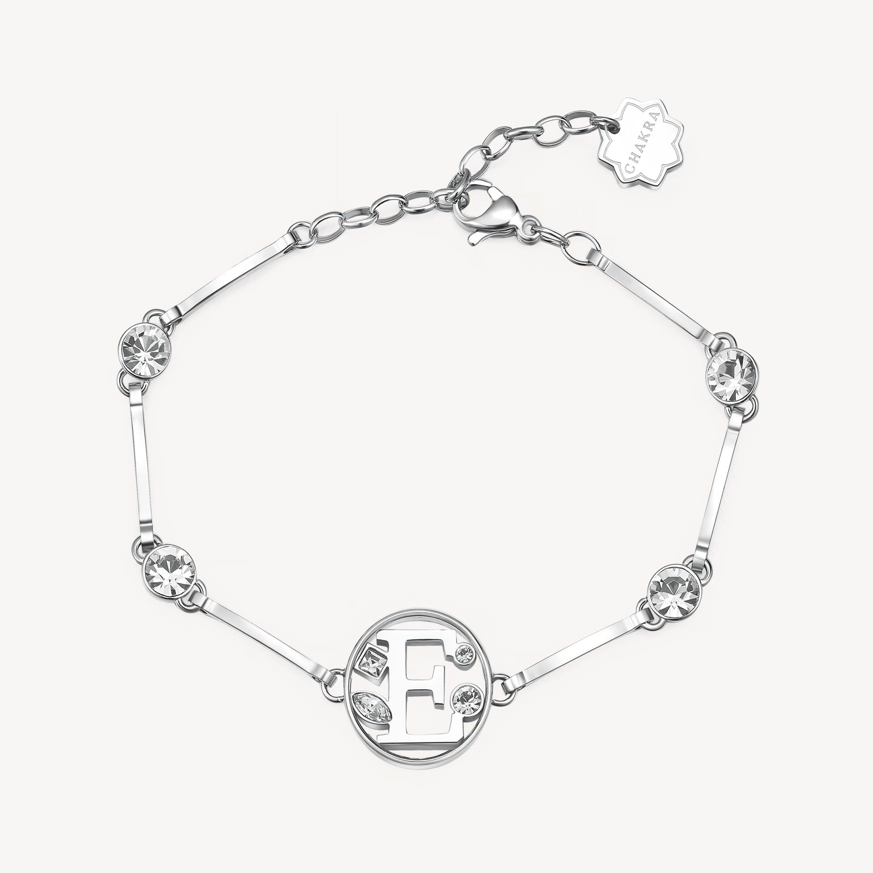 BRACCIALE CHAKRA ALFABETO - BHKB053