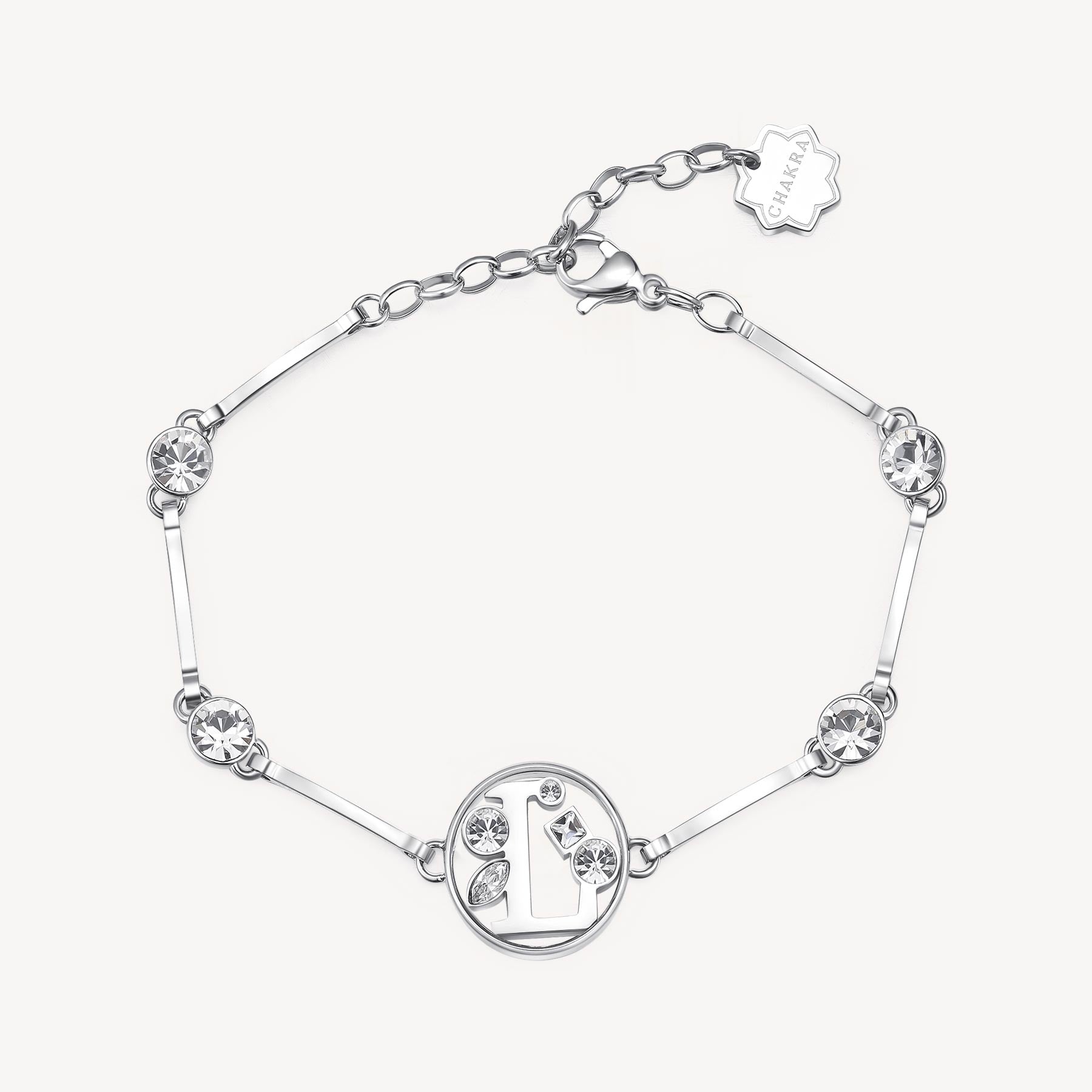 BRACCIALE CHAKRA ALFABETO - BHKB060 - Patanegioielli