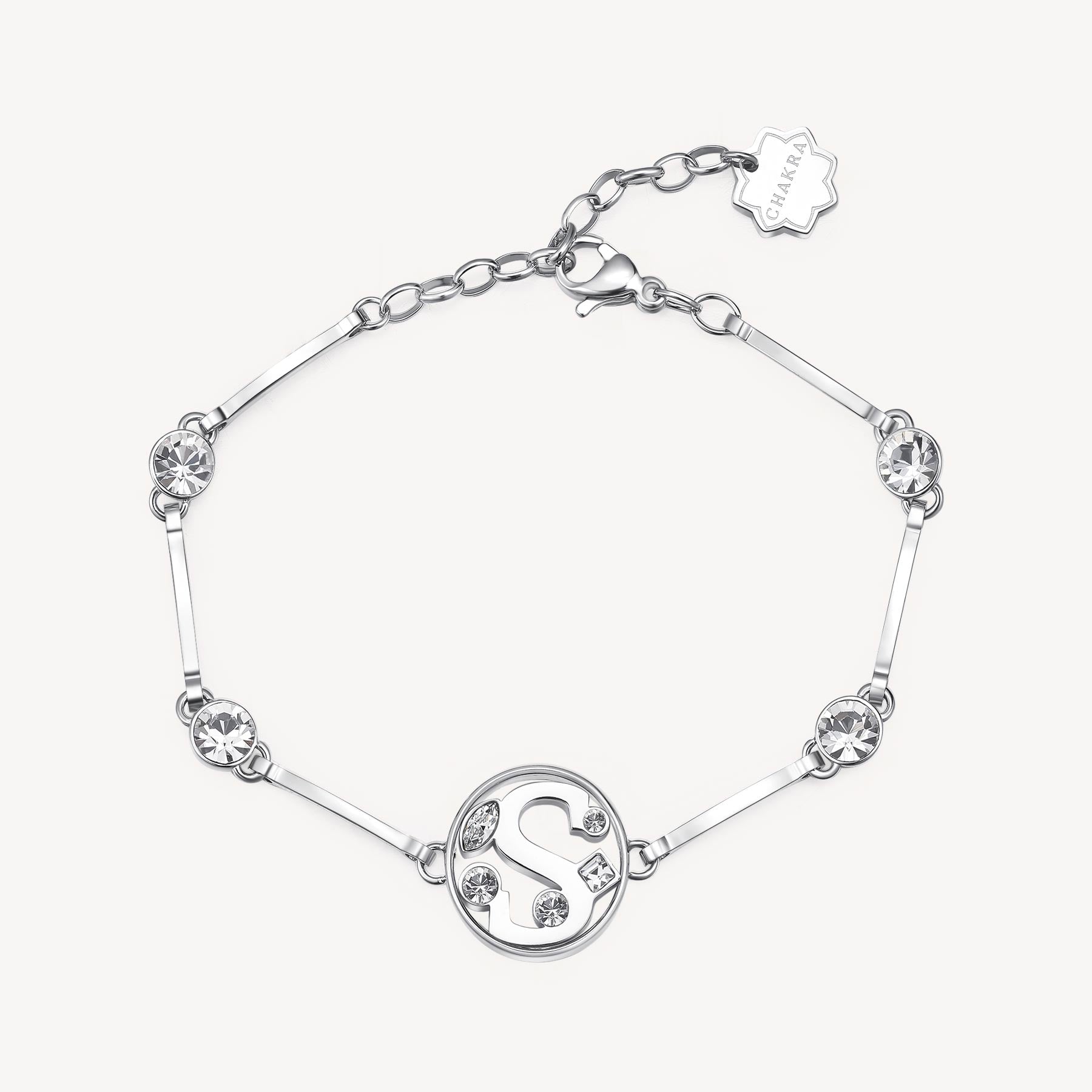BRACCIALE CHAKRA ALFABETO - BHKB067