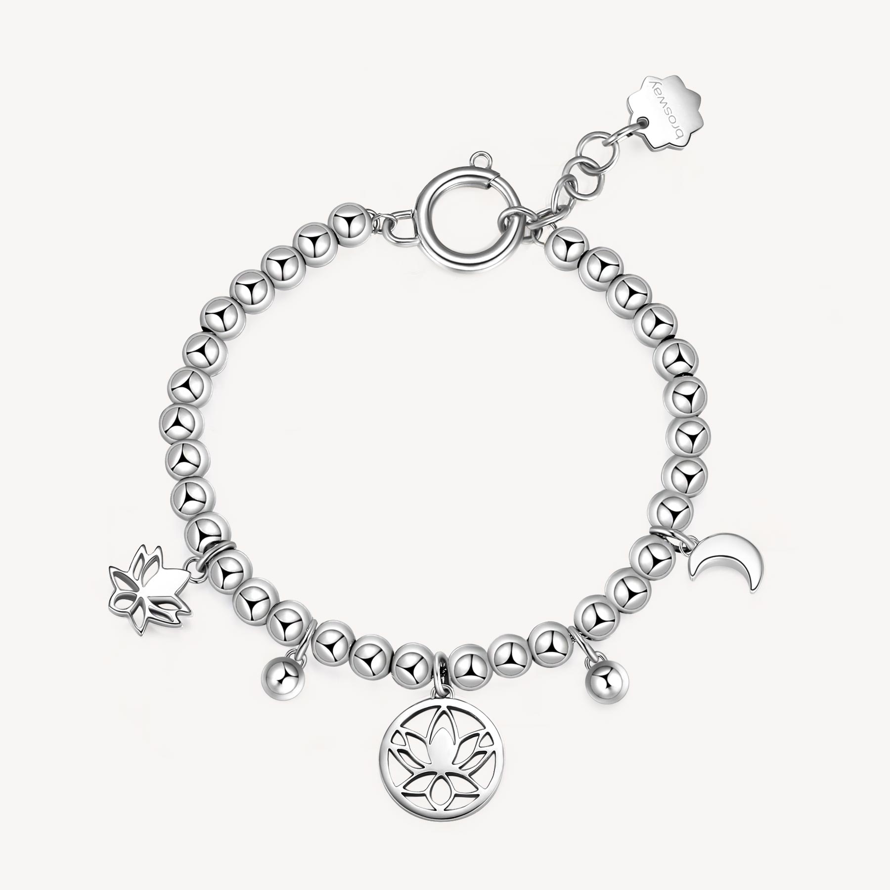 BRACCIALE CHAKRA FIORE DI LOTO - BHKB115 - Patanegioielli