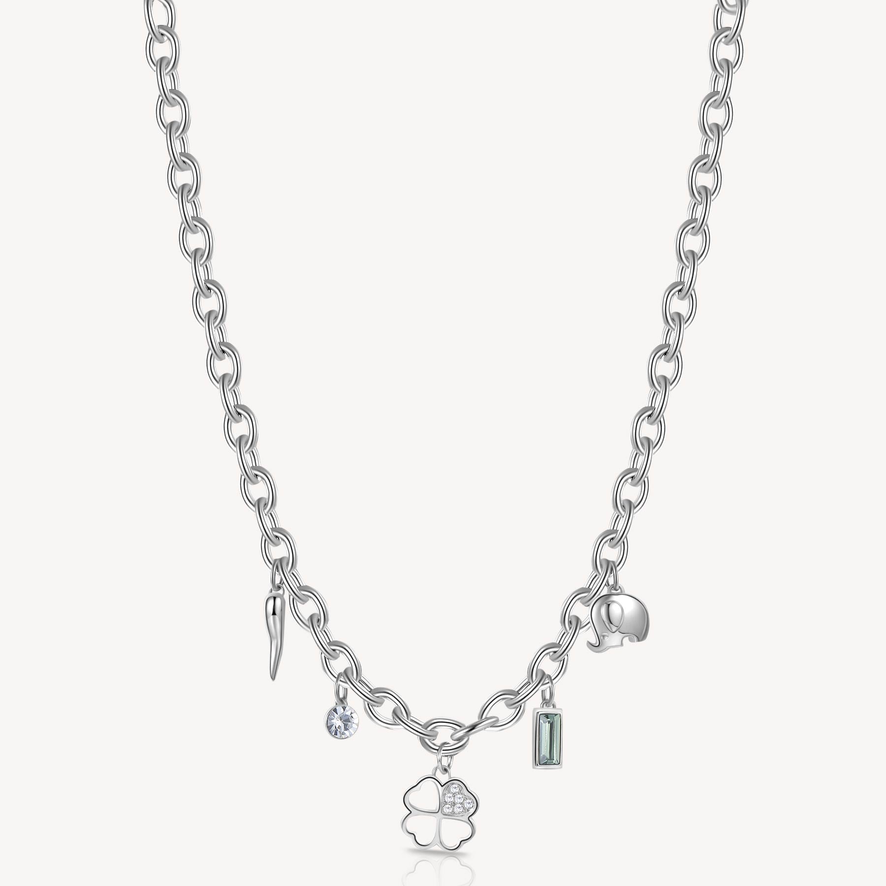 COLLANA CHAKRA QUADRIFOGLIO - BHKN070
