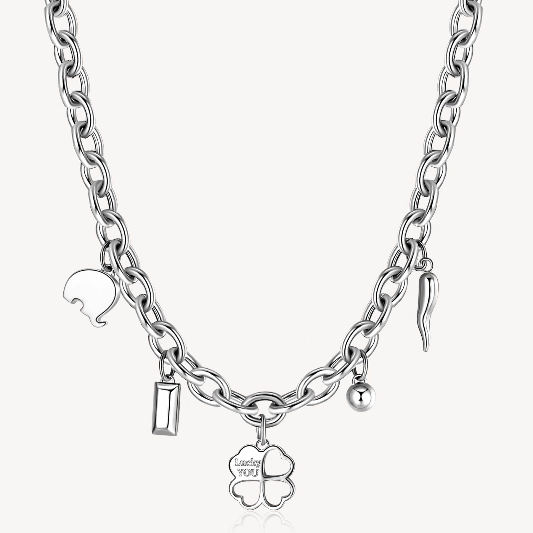 COLLANA CHAKRA QUADRIFOGLIO - BHKN070