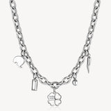 COLLANA CHAKRA QUADRIFOGLIO - BHKN070