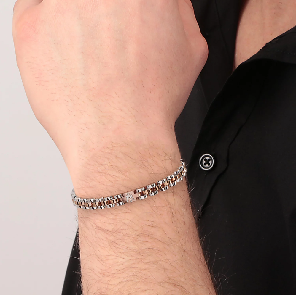 Bracciale Maserati - Maserati J - JM219AQH16 indossato
