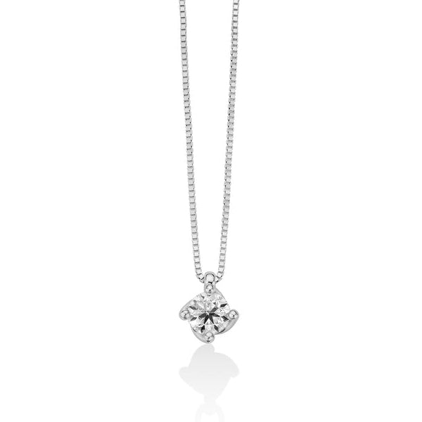 Collana Miluna - Punto Luce Diamante - CLD4086-020G7
