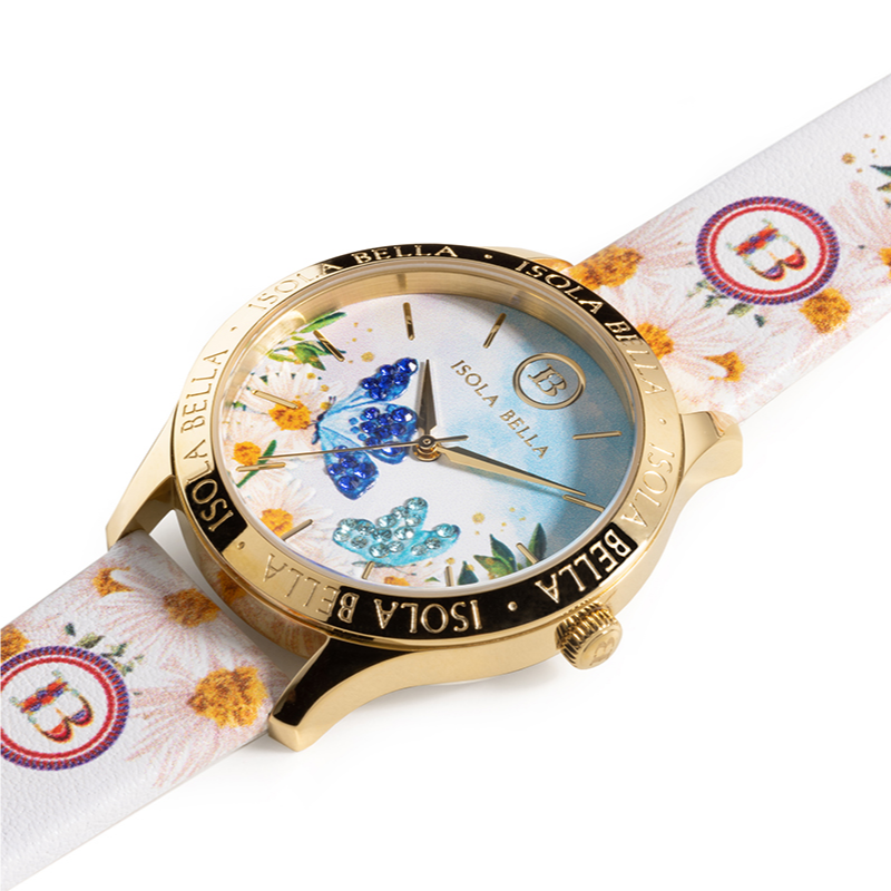 Orologio Isola Bella - Farfalle