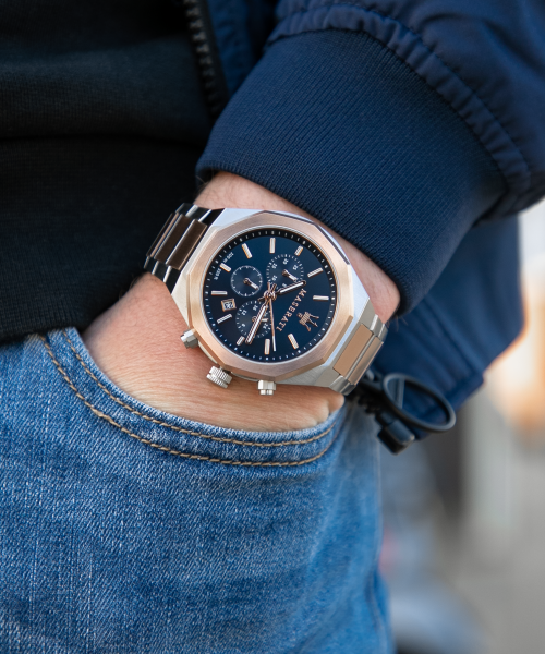 Orologio Maserati - Stile - R8873642002 indossato