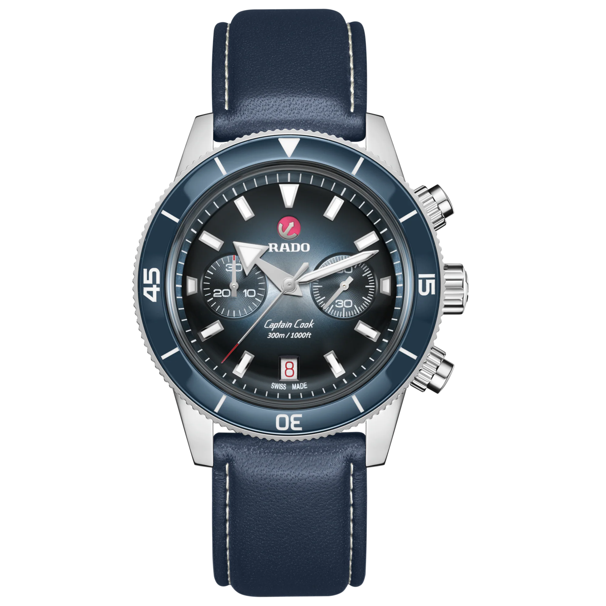 Captain Cook Chronograph - R32145208 cinturino pelle