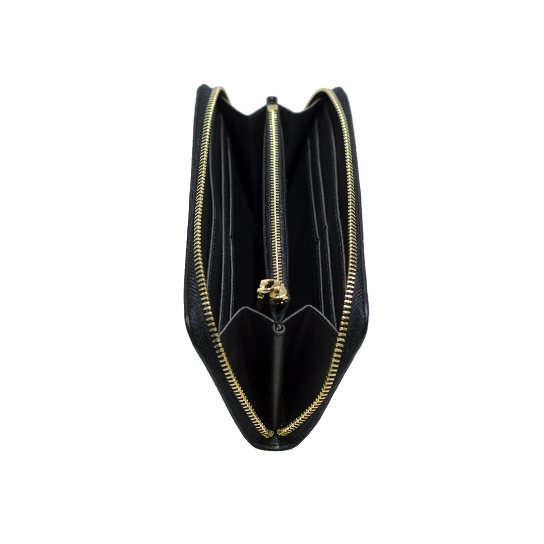 Portafoglio Ammia - Scaramanzia - "Oro Barocco" Nero - interni