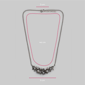 Mini Collier Rami di Perle - Nude - 20001301 misure