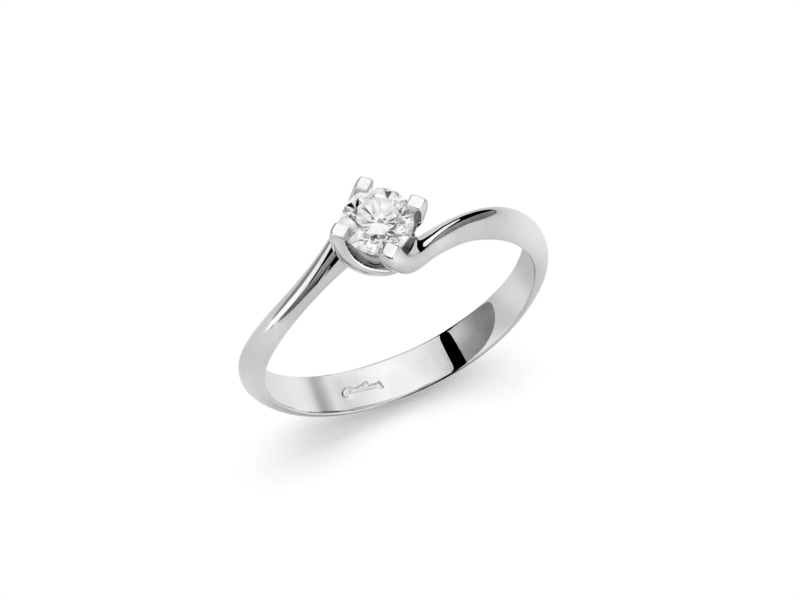 Anello Miluna - Solitario Diamante - LID5180-020G7