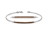 Bracciale Semi Tennis Crusado con Diamanti Neri - Touring