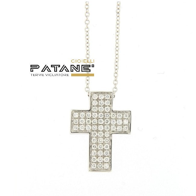 Collana Davite & Delucchi - Croce di Diamanti