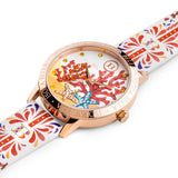 Orologio Isola Bella - Loving Sicily - Corallo