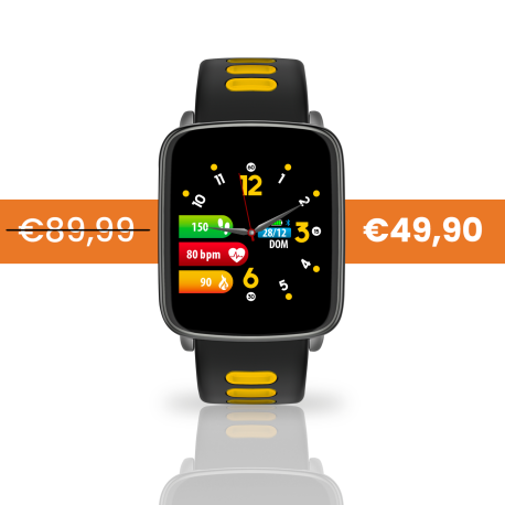 Smartwatch Techmade - Macro Yellow