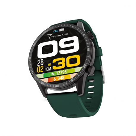 Smartwatch Techmade - ROCKS Green