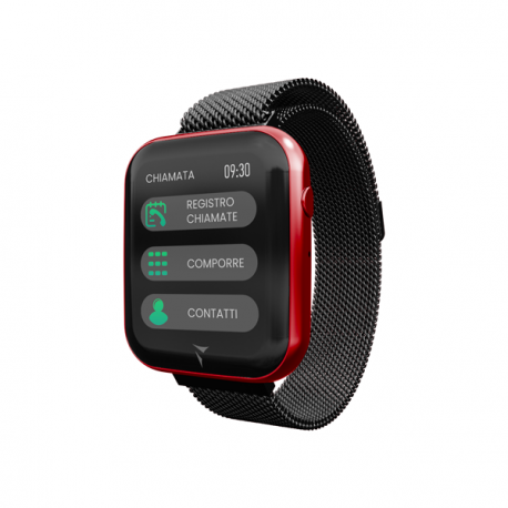 Smartwatch Techmade - TALK Metal Red